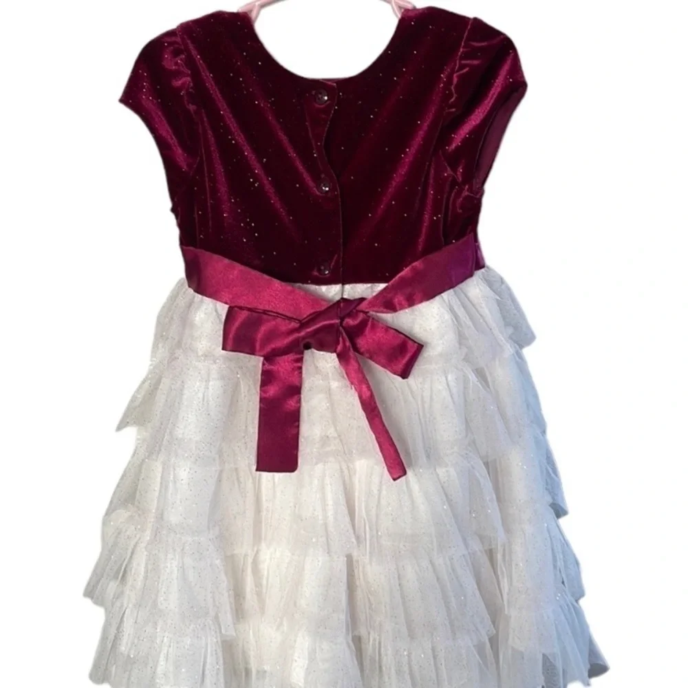 𝅺♥️JONA Michelle♥️Toddler Holiday dress size (4t) - Picture 3 of 12